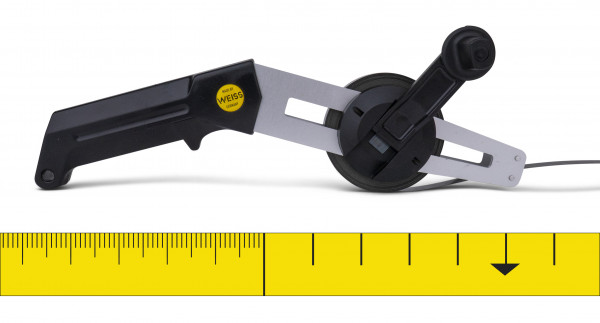 Mètre Ruban Weiss en STEWE-LON avec poignée coudée en alu