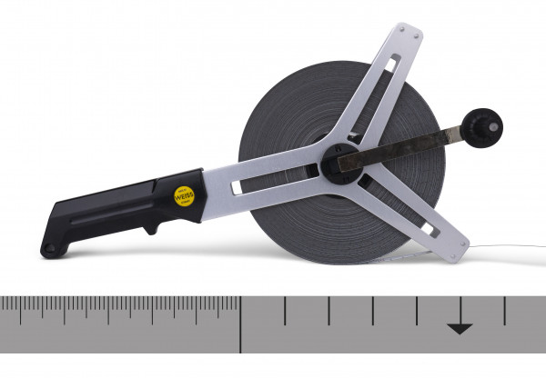 Mètre Ruban Weiss en STEWE-NOX sur cadre alu en Y
