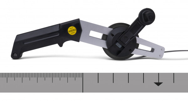 Mètre Ruban Weiss en STEWE-NOX avec poignée coudée en alu